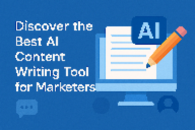 Best AI content writing tool for marketters